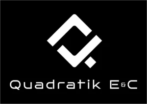 logo quadratik E&C identité visuelle webdesign