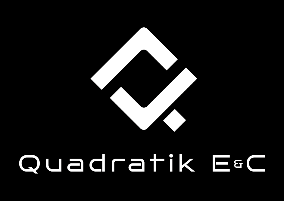 logo quadratik E&C identité visuelle webdesign